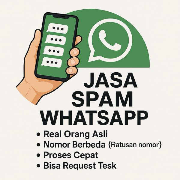 Jasa Spam Whatsapp Banyak Nomor Berbeda Proses Cepat[ MICHIGO STUDIO ]