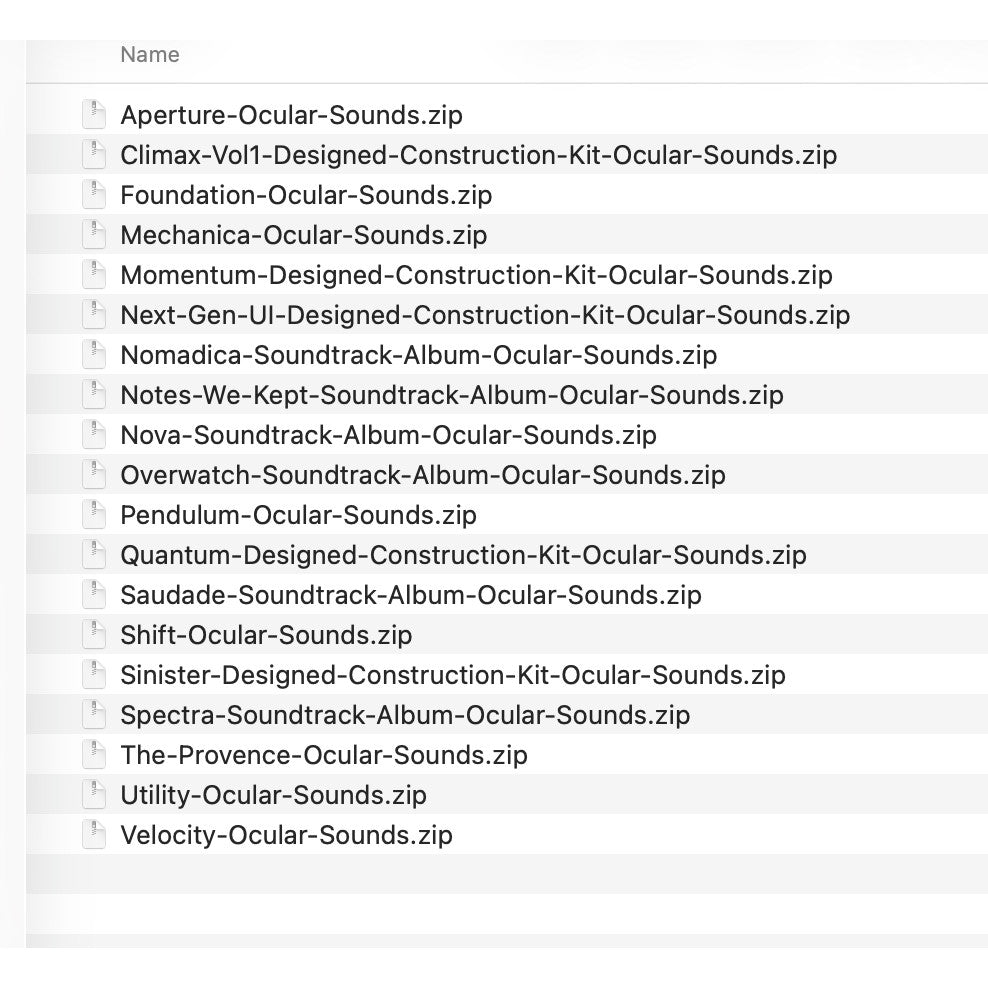 🎧 OcularSounds – Full Access Bundle (Soundtrack + SFX) [MICHIGO STUDIO]