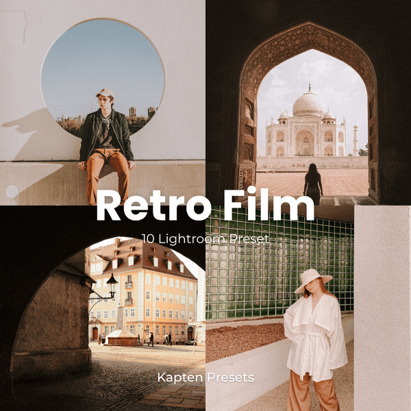 RETRO FILM PRESET LIGHTROOM iOS ANDROID DESKTOP