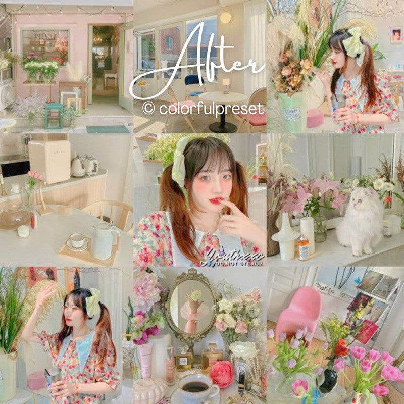 Edit Foto 10 Preset Light room - Dreamy[ MICHIGO STUDIO ]