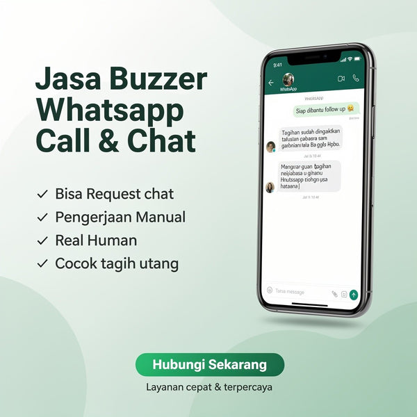 Jasa Spam Whatsapp / Wa Via Chat & Call |Banyak Nomor Berbeda[ MICHIGO STUDIO ]