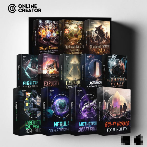 🎧 Ghosthack x Boom Library – Sound FX & Foley Bundle [MICHIGO STUDIO]