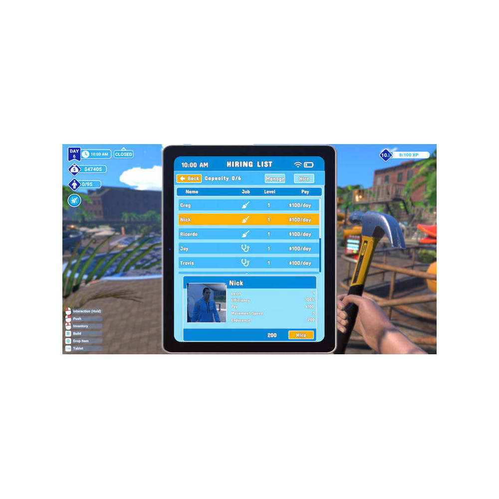 💦 Water Park Simulator Steam CD Key | Single Player Simulation | PC | Global Region | MICHIGO STUDIO