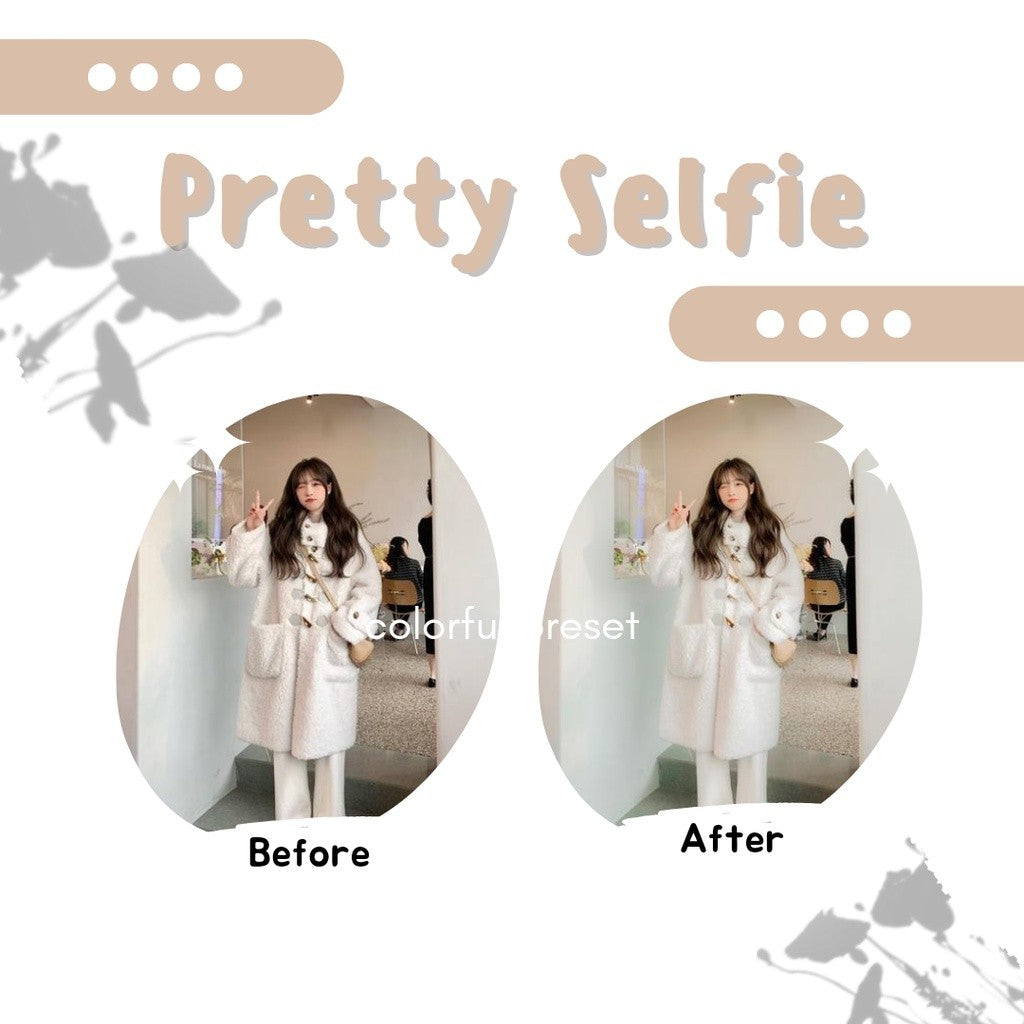 Edit Foto 10 Preset Light room - Pretty Selfie[ MICHIGO STUDIO ]