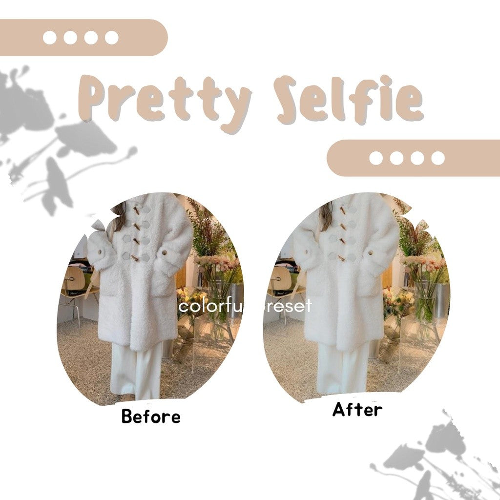 Edit Foto 10 Preset Light room - Pretty Selfie[ MICHIGO STUDIO ]