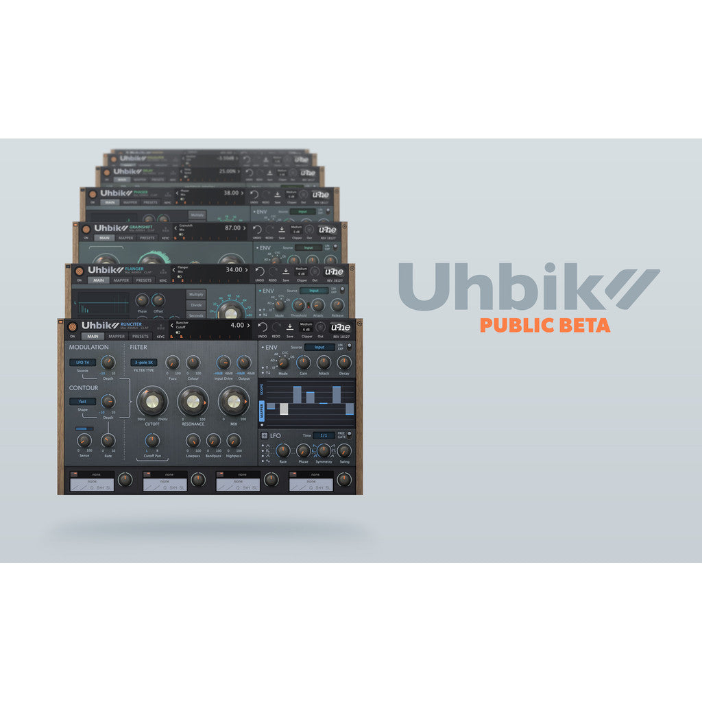 🎵 Plugin Pack – U-he Uhbik 2 – Creative Multi-FX Suite for Sound Design & Surround Processing (Win/Mac) ✨ [ MICHIGO ]