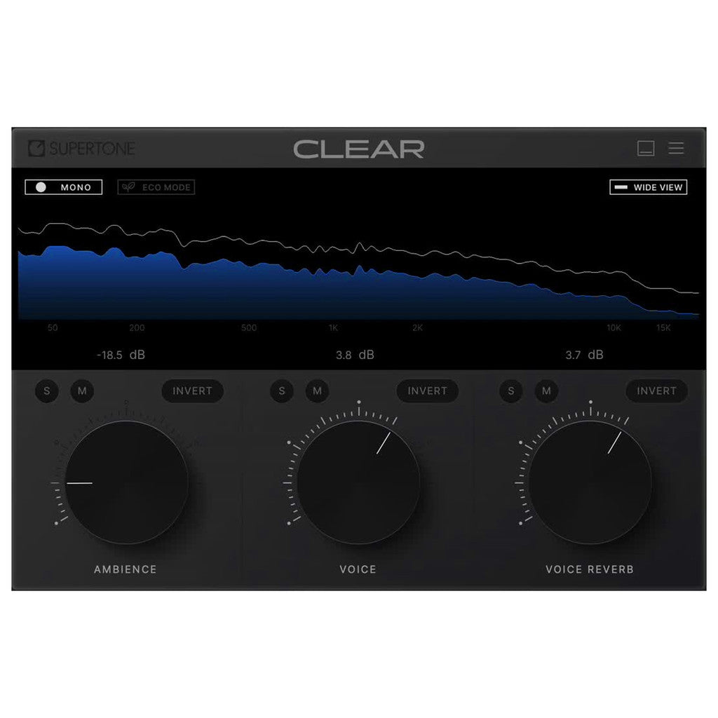 🎧 Plugin – Supertone Clear – AI Noise Reduction & De-Reverb Audio Plugin ✨ [ MICHIGO STUDIO ]