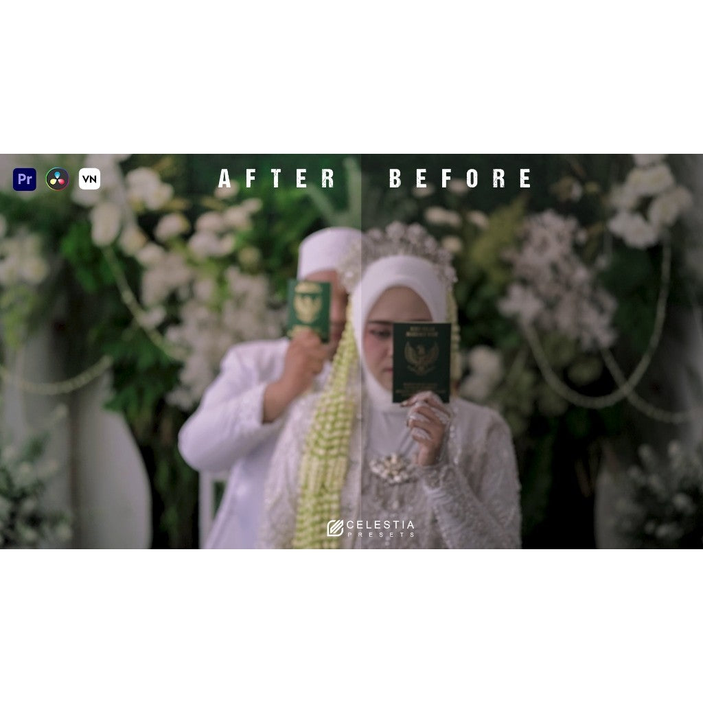🎬 LUT Pack – Cemara Wedding LUTs Adobe Premiere Pro, VN & DaVinci Resolve | Android, iOS & PC 6723