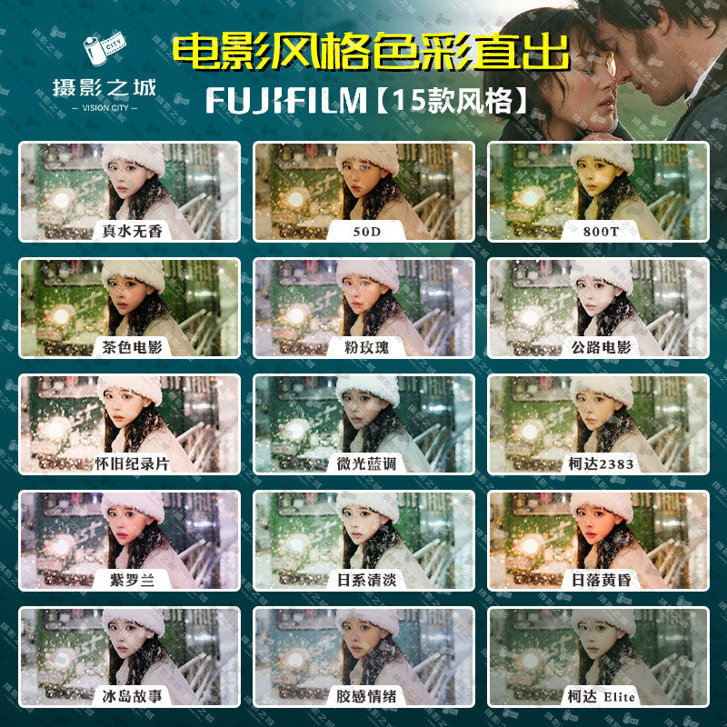 📷 Fuji Camera Preset – XH2S / XT5 / XT50 / XS20 / XS10 / X100V Film Simulation Recipes ✨ [ MICHIGO STUDIO ]