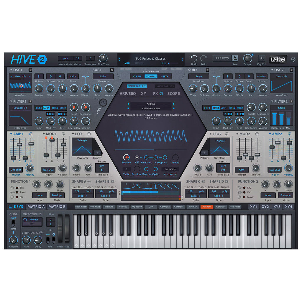 🎹 Plugin – u-he Hive 2 – Modern Electronic & Trap Music Synthesizer ✨ [ MICHIGO STUDIO ]