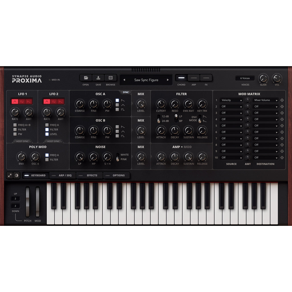 🎹 Instrument Library – Synapse Audio Proxima – Vintage 1982 Analog Synth Sound Library ✨ [ MICHIGO STUDIO ]