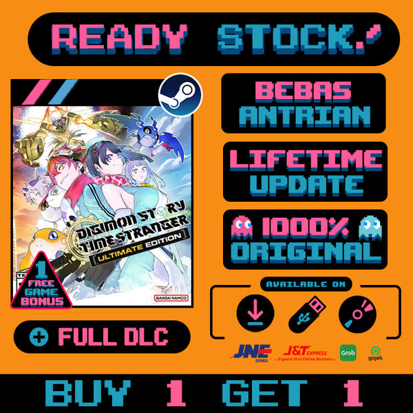 Digimon Story Time Stranger Ultimate Edition PC ORIGINAL[ MICHIGO STUDIO ]