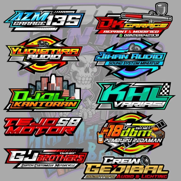 🎨 Motor Logo Design | Vector Motor | Workshop | Community & More – [ MICHIGO STUDIO ]✨