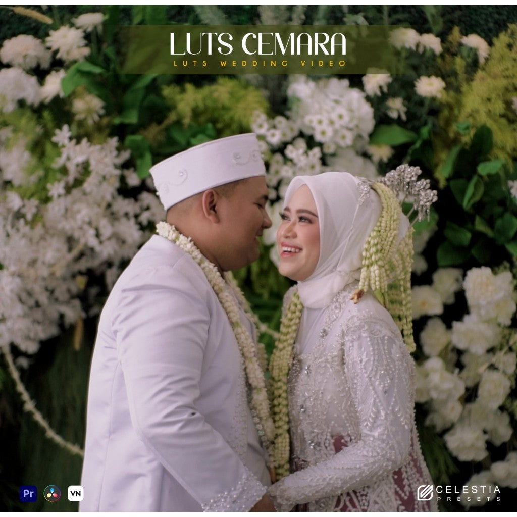 🎬 LUT Pack – Cemara Wedding LUTs Adobe Premiere Pro, VN & DaVinci Resolve | Android, iOS & PC 6723