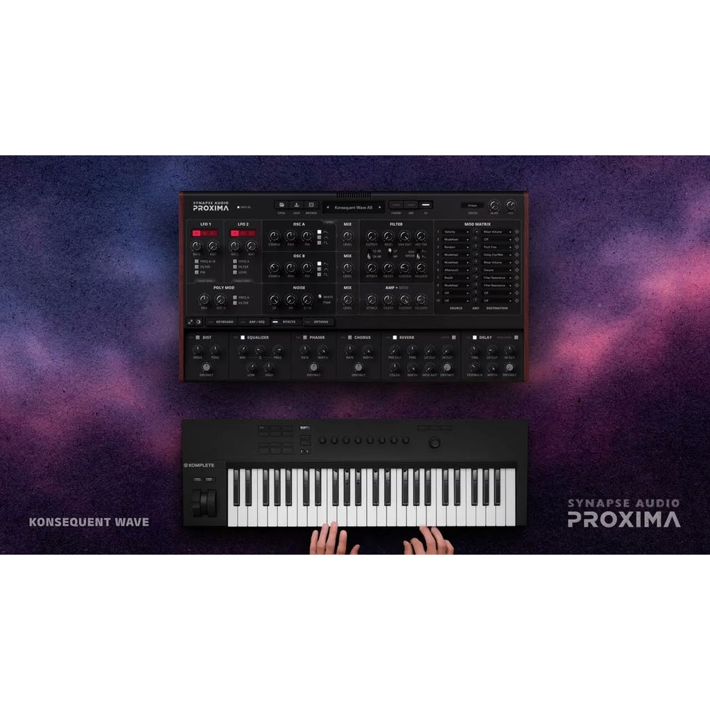 🎹 Instrument Library – Synapse Audio Proxima – Vintage 1982 Analog Synth Sound Library ✨ [ MICHIGO STUDIO ]