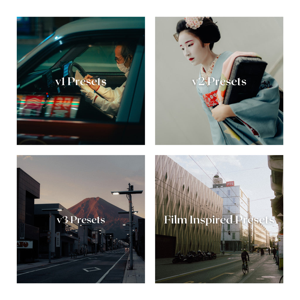 🎨 Preset Lr – Adrien Sanguinetti Japan Travel Presets Collection v1 + v2 + v3 + Film Inspired ✨ 6730 [ MICHIGO STUDIO ]