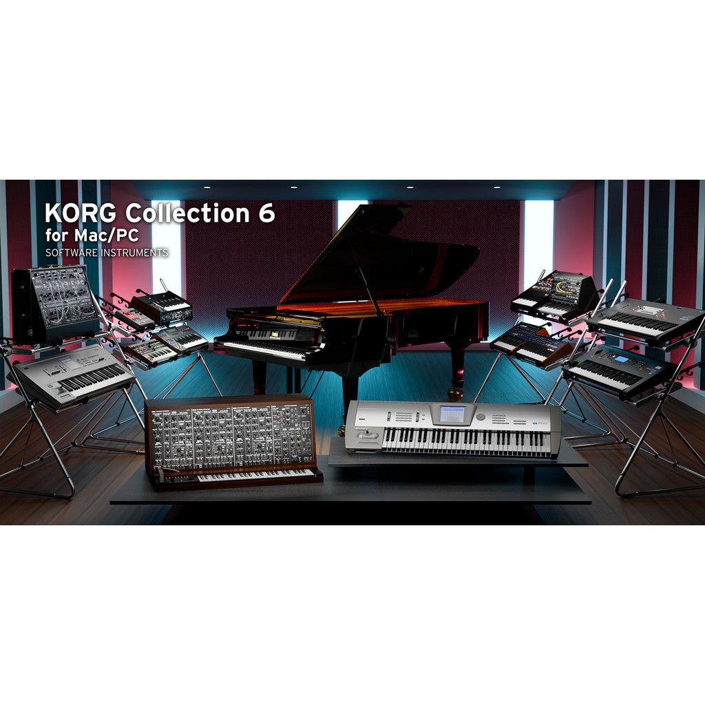 🎛️ Synth Collection – KORG Collection 6 – Legendary Synthesizer Revival Suite (Win/Mac) ✨ [ MICHIGO STUDIO ]