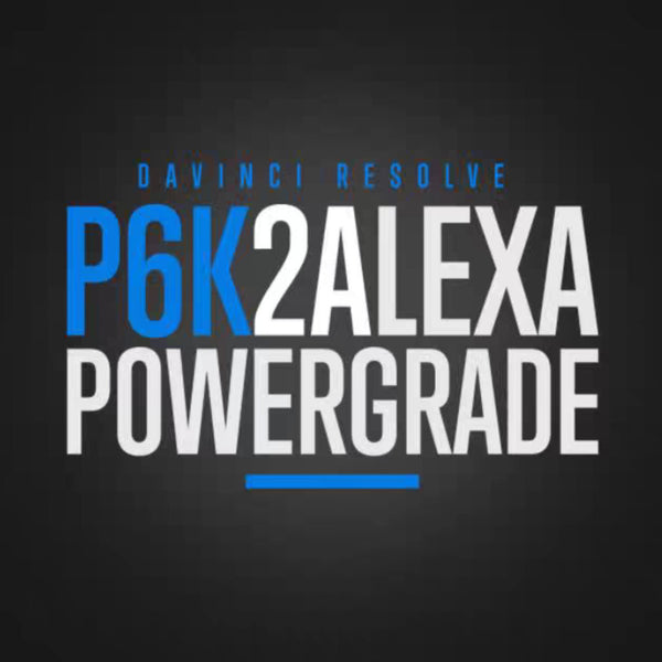 🎞️ PowerGrade + LUT – Juan Melara P6K2Alexa PowerGrade / LUT ✨