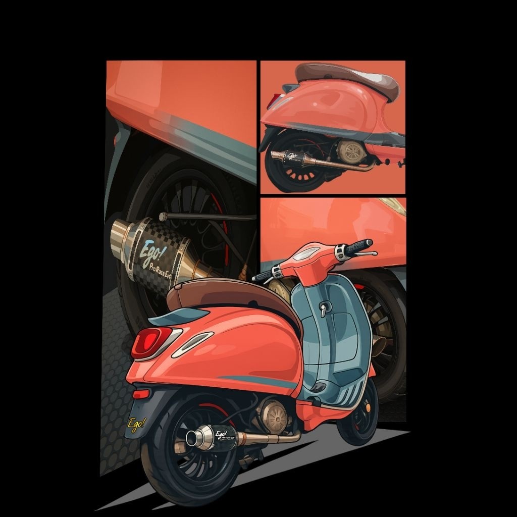 🎨 Motor Logo Design | Vector Motor | Workshop | Community & More – [ MICHIGO STUDIO ]✨