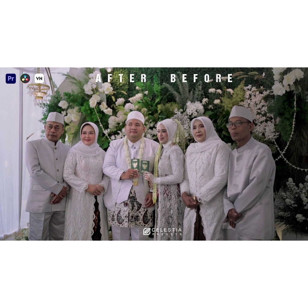 🎬 LUT Pack – Cemara Wedding LUTs Adobe Premiere Pro, VN & DaVinci Resolve | Android, iOS & PC 6723