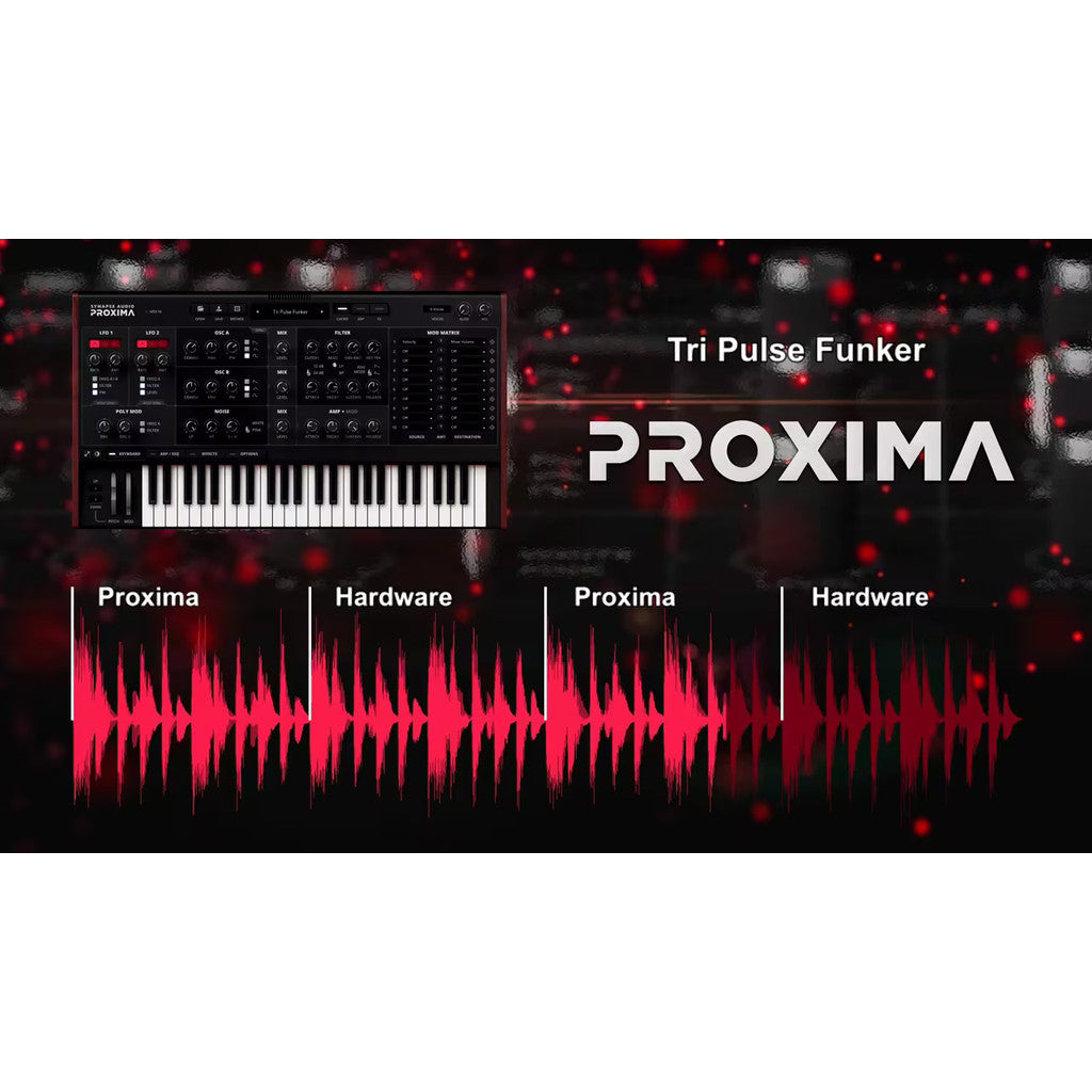 🎹 Instrument Library – Synapse Audio Proxima – Vintage 1982 Analog Synth Sound Library ✨ [ MICHIGO STUDIO ]