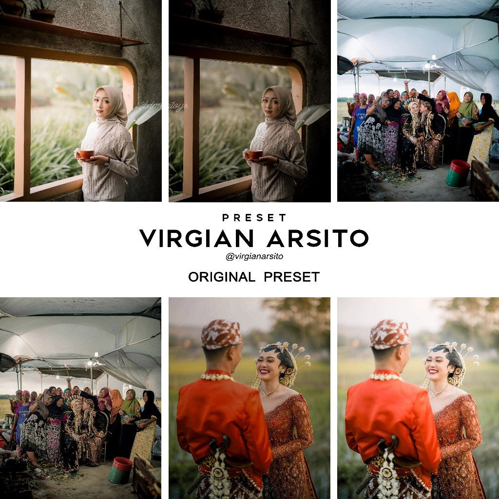 🎨 Preset Lr – Virgian Arsito Best Seller Preset Collection ✨ [ MICHIGO STUDIO ]