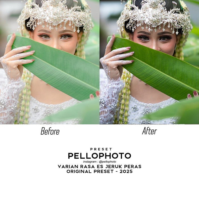 🎨 Preset Lr – PelloPhoto Skintone Variant “Es Jeruk Peras” Original 2025 ✨ [ MICHIGO STUDIO ]