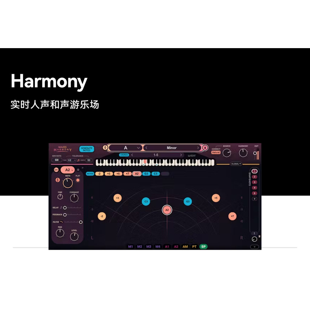 🎤 Plugin – Harmony – Real-Time Vocal Harmony & Chorus Generator (Win/Mac) ✨ [ MICHIGO STUDIO ]