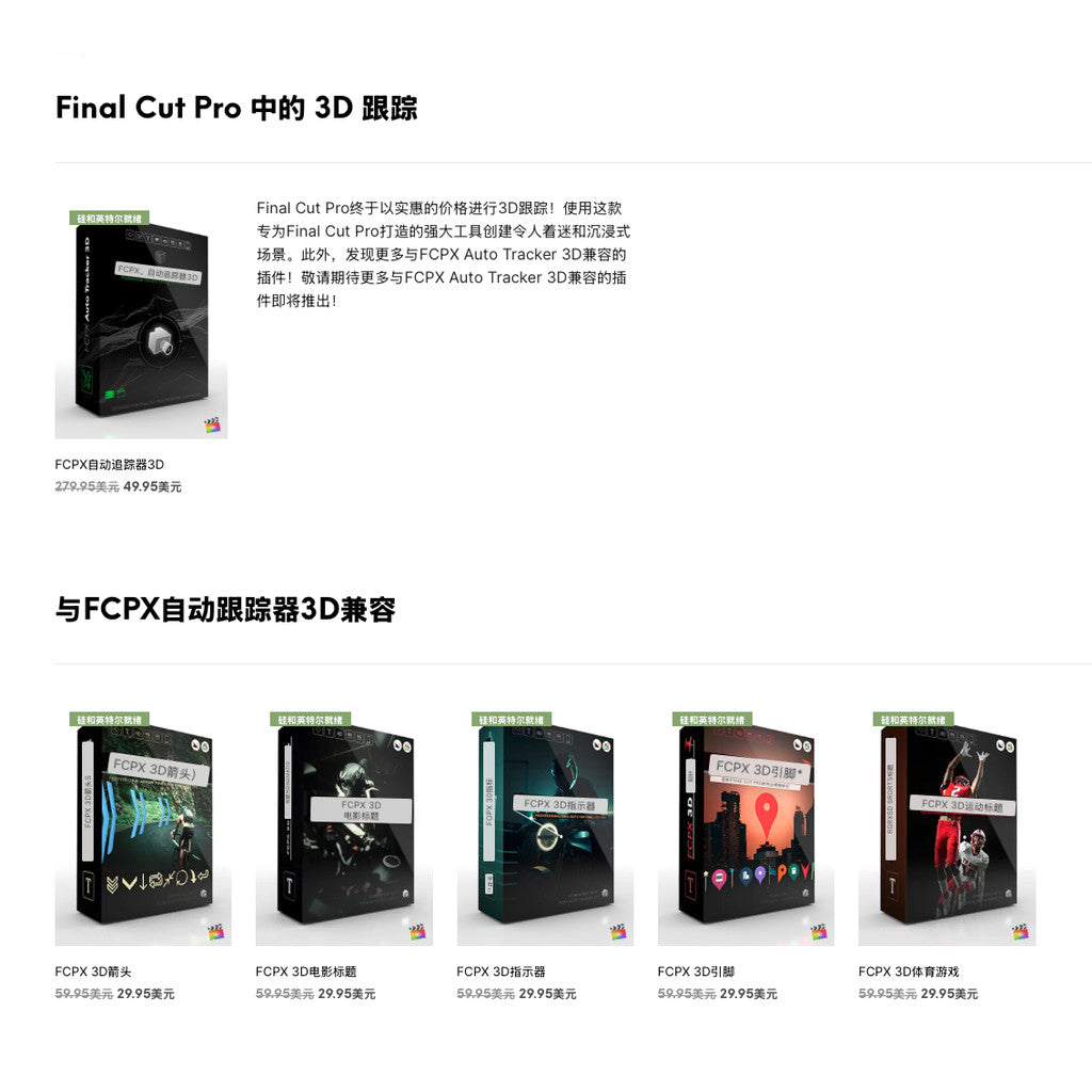 🎬 Plugin – 2025 Final Cut Pro Auto Tracker 3D Camera Tracking Plugin Collection ✨ [ MICHIGO STUDIO ]