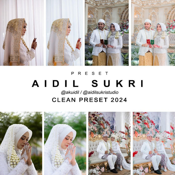 🎨 Preset Lr – Clean Aidil Sukri Original 2025 ✨ [ MICHIGO STUDIO ]