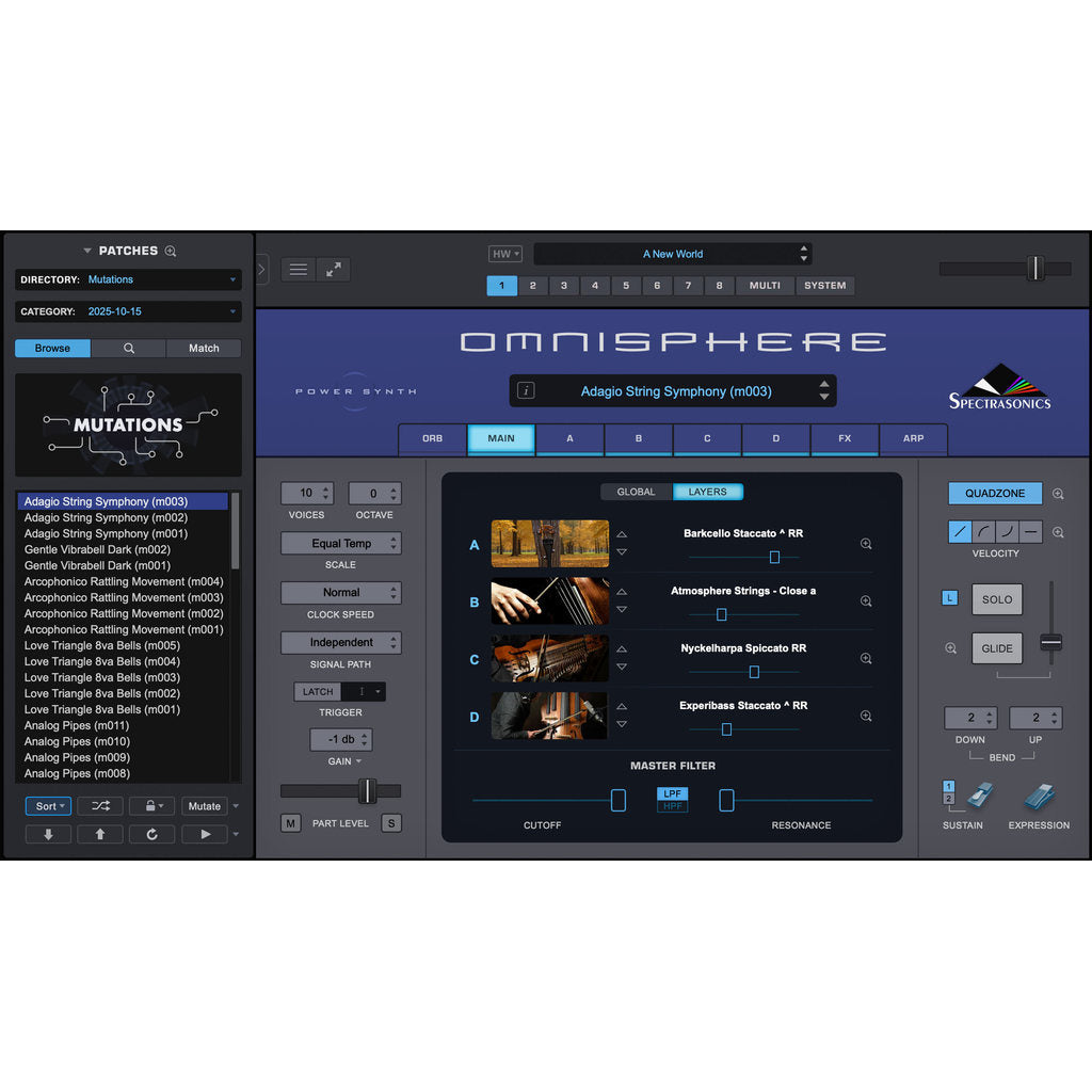141 🎹 Synth Plugin – Omnisphere 3 – Next-Gen Professional Synth by Spectrasonics (Win/Mac) ✨ [ MICHIGO STUDIO ]