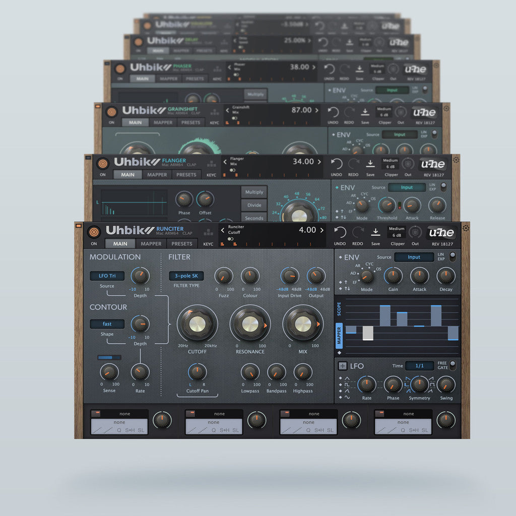 🎵 Plugin Pack – U-he Uhbik 2 – Creative Multi-FX Suite for Sound Design & Surround Processing (Win/Mac) ✨ [ MICHIGO ]