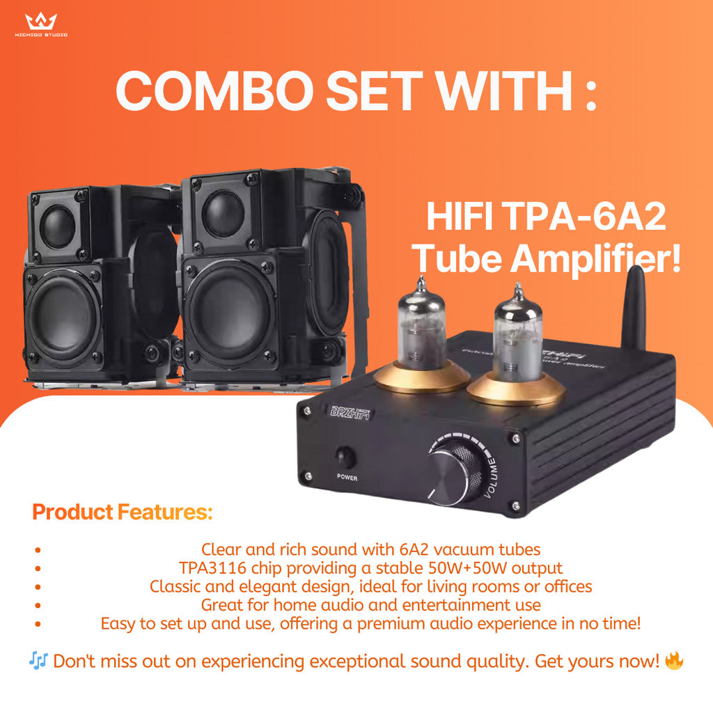 ORIGINAL Harman Kardon High-Quality 2” Speaker Combo Tube Amplifier | Crystal Clear Sound & Powerful Bass [PRE ORDER]