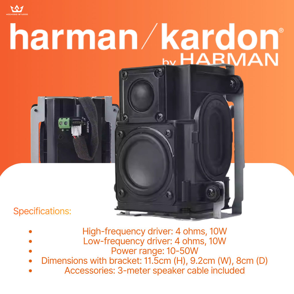 ORIGINAL Harman Kardon High-Quality 2” Speaker Combo Tube Amplifier | Crystal Clear Sound & Powerful Bass [PRE ORDER]