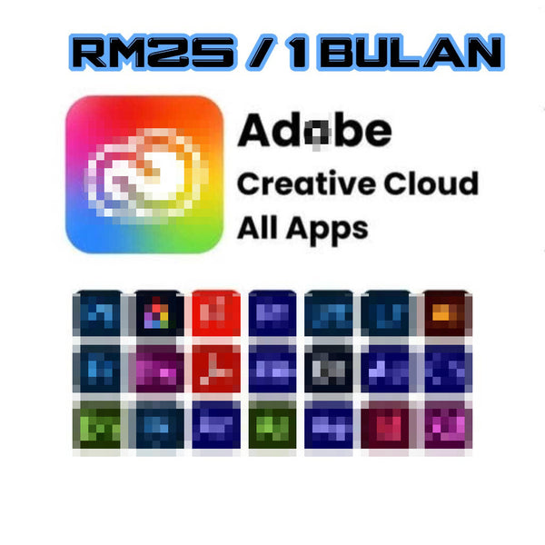 ✨ GENUINE Creative Cloud All Apps Firefly | 2week/1month/6month/1years  Subscription | 100 GB Cloud [ MICHIGO STUDIO ]