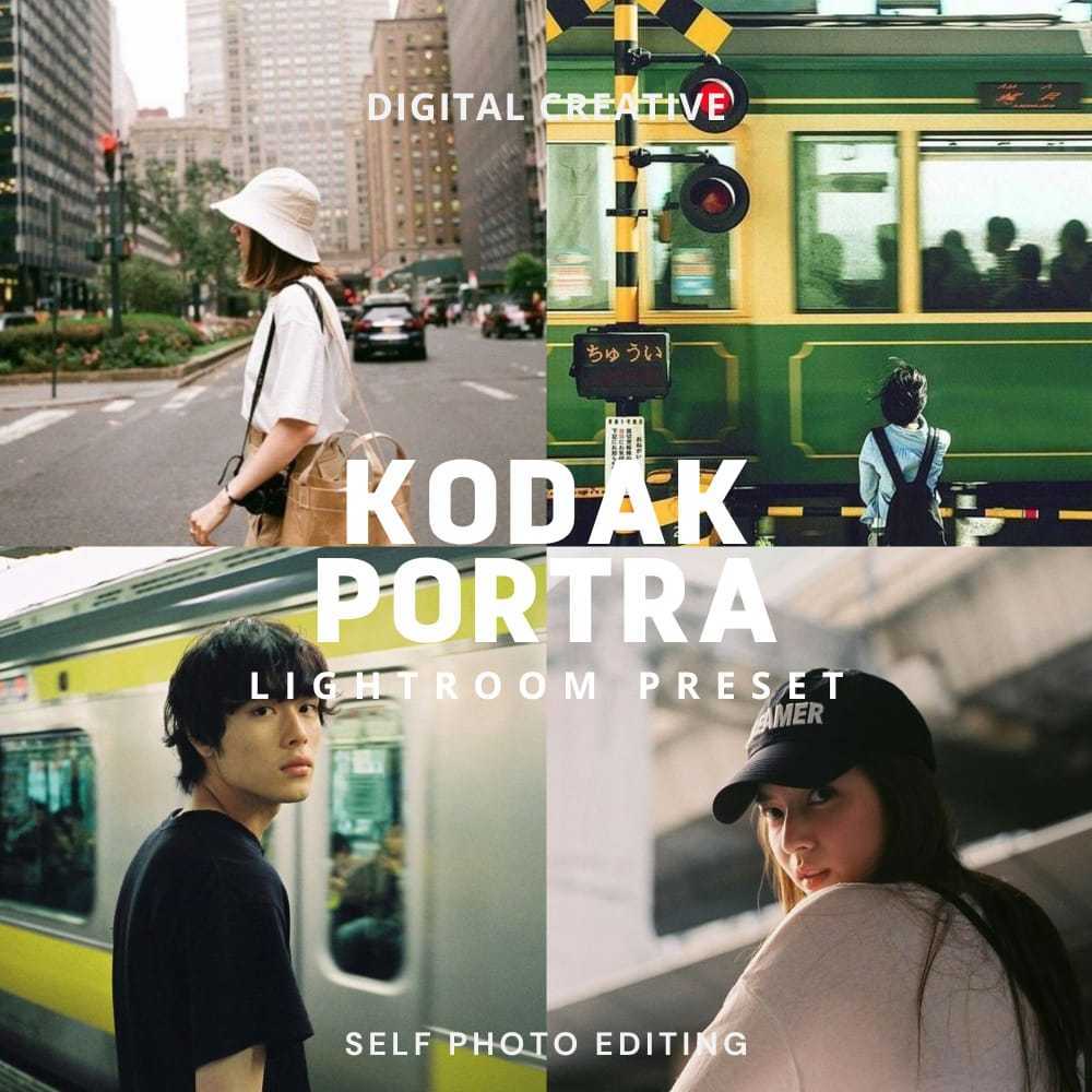 📸 PRESET LR | 50 Aesthetic Presets – Kodak Pack • XMP & DNG • PC / iOS / Android 【MICHIGO STUDIO】