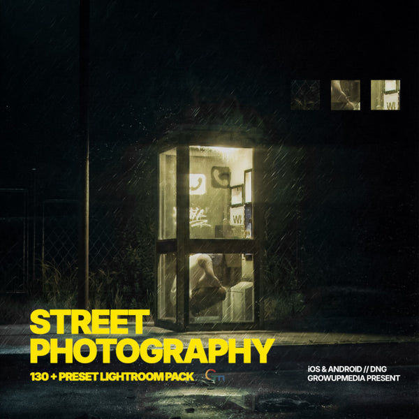 PACK | 130+ Street Photography Presets 📷✨ Android & iOS 【MICHIGO STUDIO】