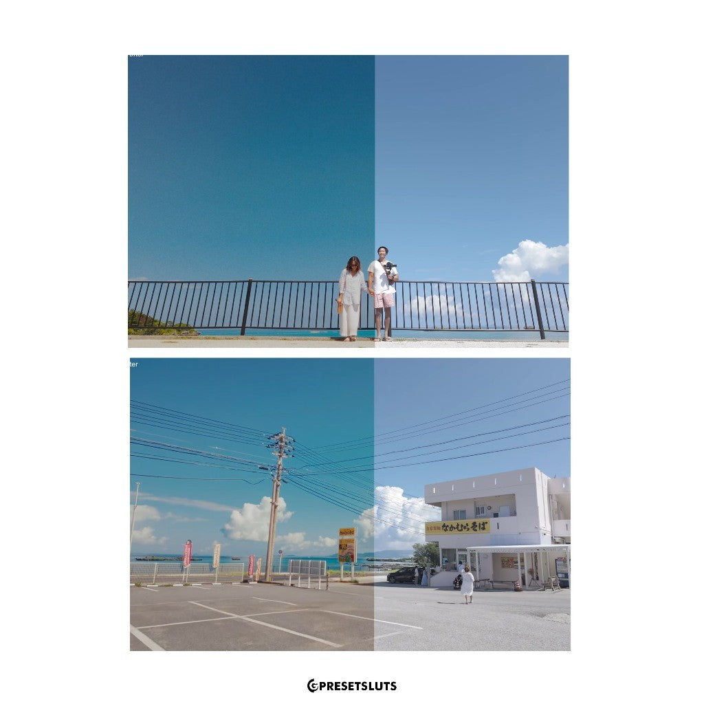 🎞️ POWERGRADE | Travel & Street • For S-Log3 / Rec709 / D-Log M • DaVinci Resolve 【MICHIGO STUDIO】
