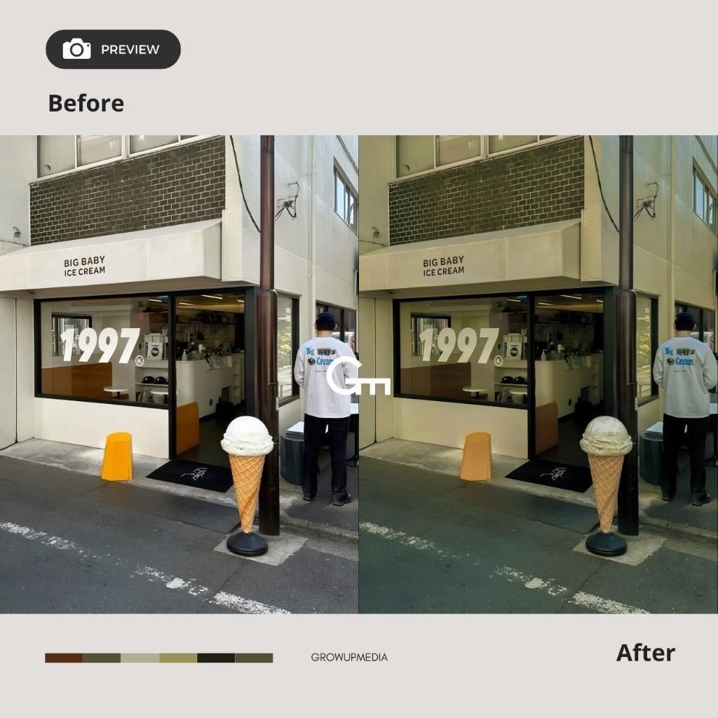 📸 PRESET LR | Kopi Senja ☕🌅 Warm & Professional Tone 【MICHIGO STUDIO】