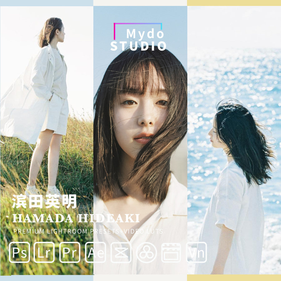 📸 PRESET LR | Takagi Shimpei Style Wedding & Portrait Preset • PS / PR / CapCut / FCPX Filters 【MICHIGO STUDIO】