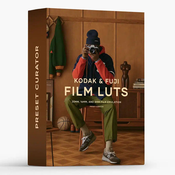🎬 LUT | Curator Filmy Emulsion – LUTs & Powergrades 【MICHIGO STUDIO】
