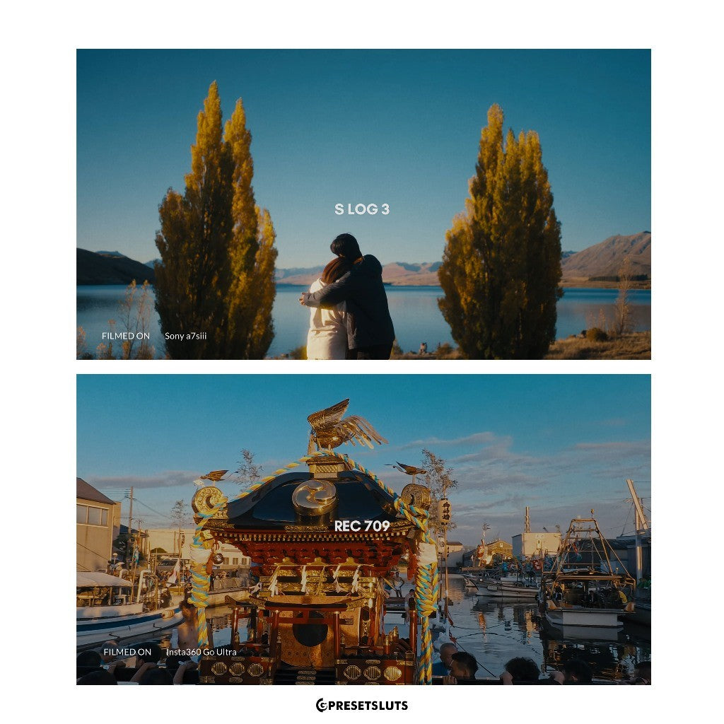 🎞️ POWERGRADE | Travel & Street • For S-Log3 / Rec709 / D-Log M • DaVinci Resolve 【MICHIGO STUDIO】
