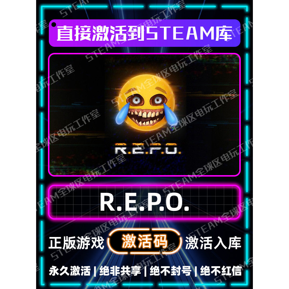 [Steam] R.E.P.O./repo CDKEY + Full DLC 🌍🎮 Global Activation [MICHIGO STUDIO]