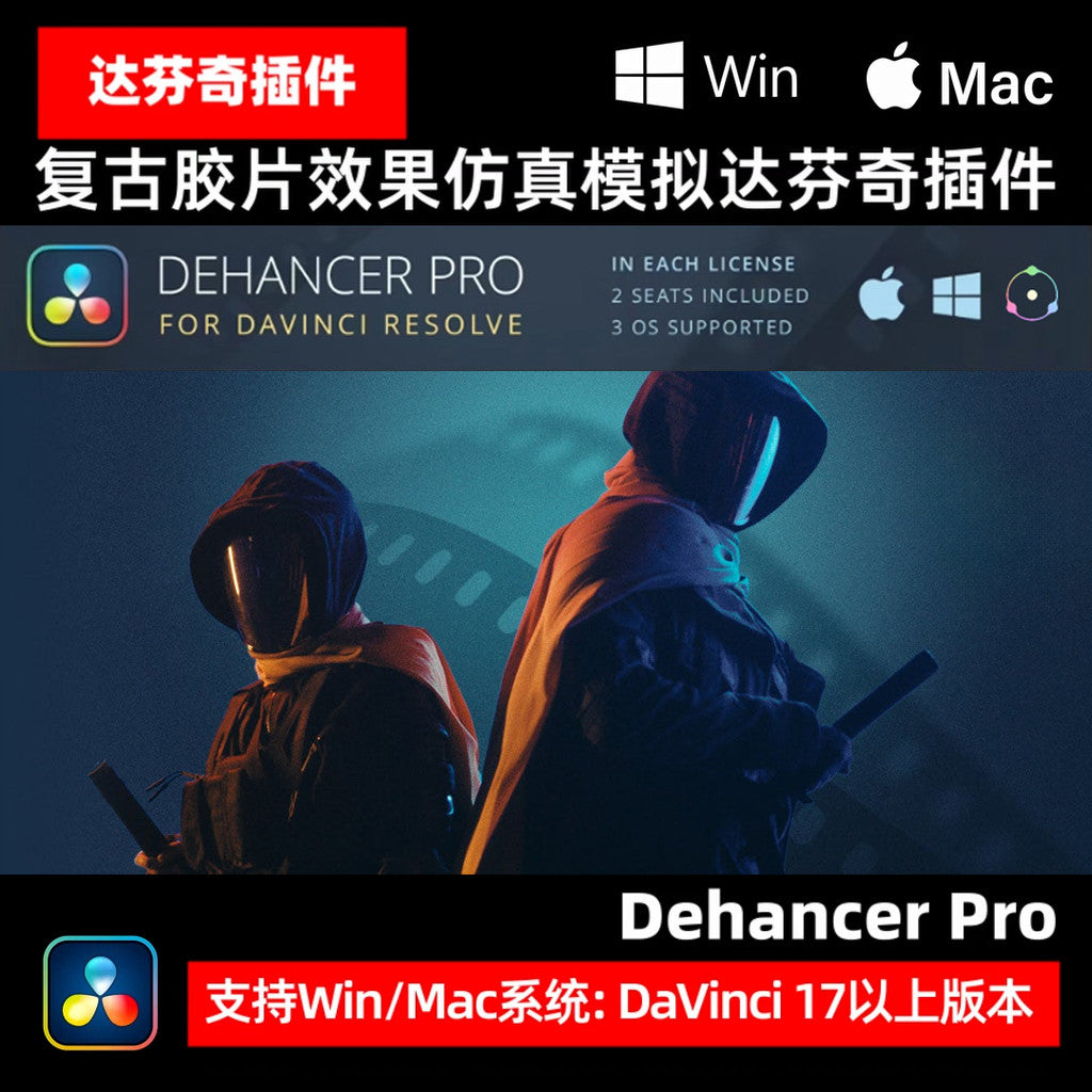 Dehancer Pro 7.3.6 Film Simulation Plugin for DaVinci/FCPX/AE/Pr/Ps/Lr 🎥🎨 [MICHIGO STUDIO]