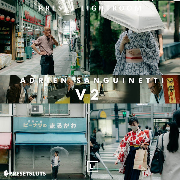 📸 PRESET LR | Adrien Sanguinetti Street & Travel Portrait V2 & V3 • Desktop & Mobile 【MICHIGO STUDIO】