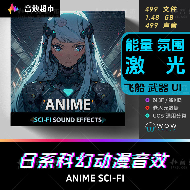 SFX | 🔊 Classic Japanese Anime & Sci-Fi Sound Effects Pack WOW Sound [MICHIGO STUDIO]