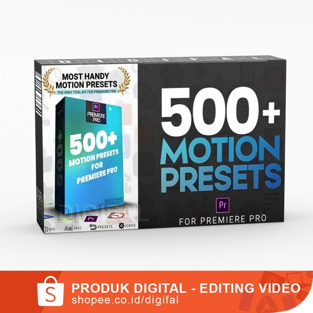 500+ Motions Presets for Premiere Pro[ MICHIGO STUDIO ]