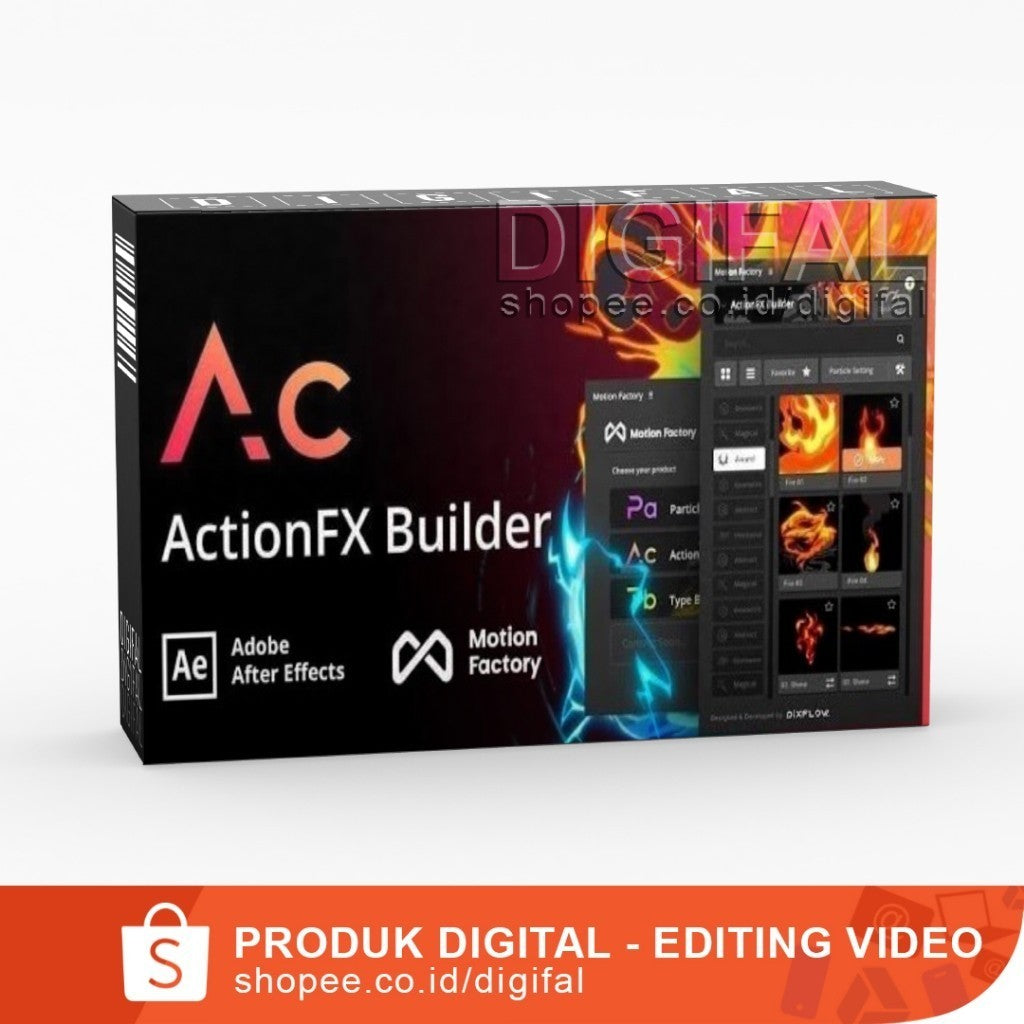 Motion Factory Clasic Full Pack 2.41 Plugins - Premiere Pro & After Effect (Extension)[ MICHIGO STUDIO ]