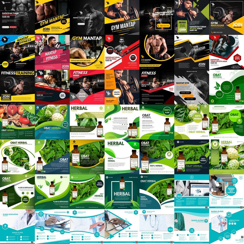 3000 Template Desain dan Video Promosi IG FB Format PPT Power Point Vidpoint dan Graphpoint[ MICHIGO STUDIO ]