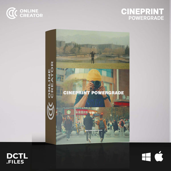 Cineprint Powergade Davinci Resolve Color Grading Node[ MICHIGO STUDIO ]